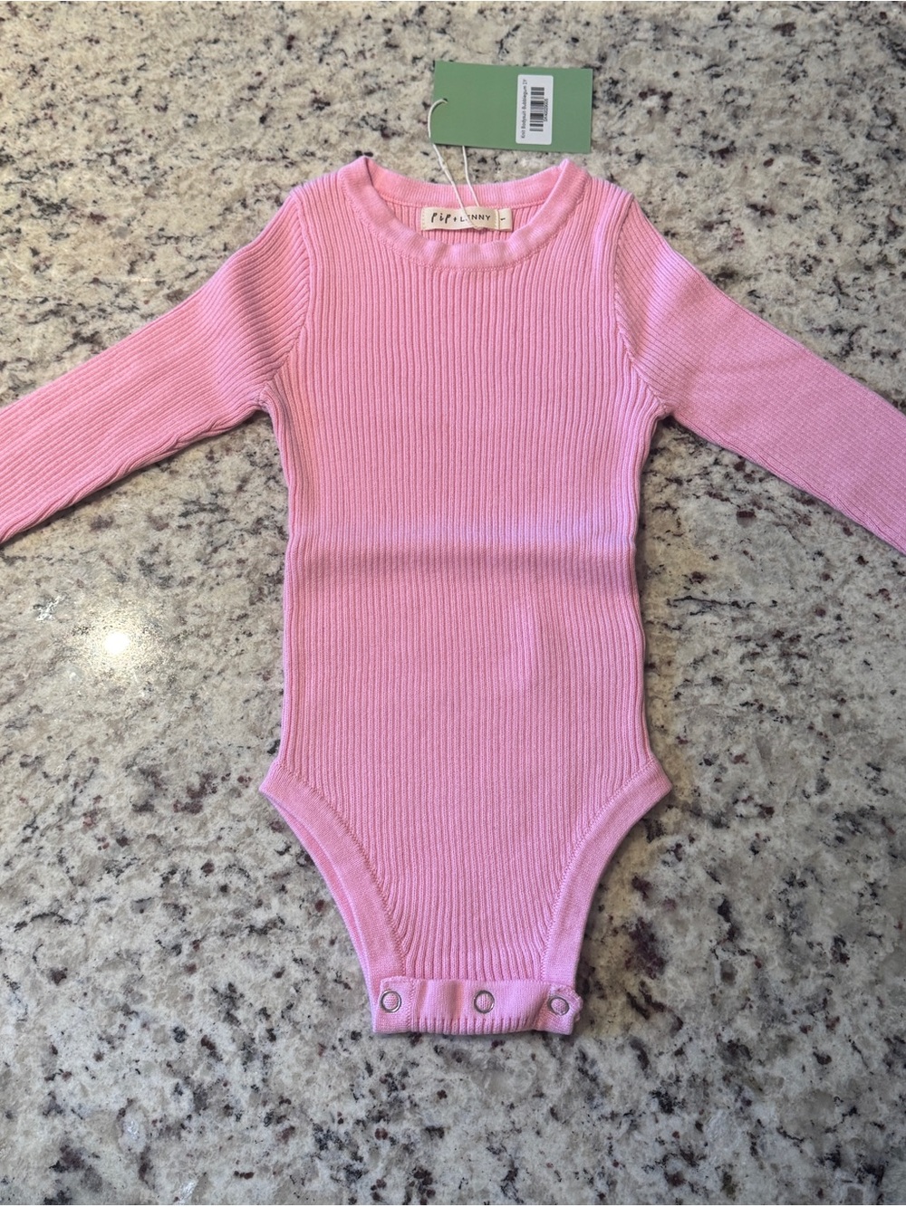 Ribbed Knit Onesie